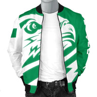 Nigeria Mens Bomber Jacket Eagle Version RLT8 - Wonder Print Shop