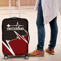 Switzerland Luggage Cover Switzerland In My Heartbeat RLT13 - Wonder Print Shop