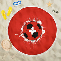 Switzerland Soccer Beach Blanket RLT13 - Wonder Print Shop