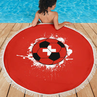 Switzerland Soccer Beach Blanket RLT13 - Wonder Print Shop