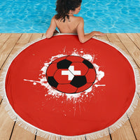 Switzerland Soccer Beach Blanket RLT13 - Wonder Print Shop