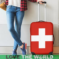 Switzerland Flag Luggage Cover RLT13 - Wonder Print Shop