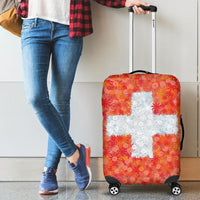 Switzerland Flower Luggage Cover RLT13 - Wonder Print Shop
