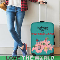 To Switzerland Luggage Cover RLT13 - Wonder Print Shop