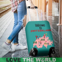 To Switzerland Luggage Cover RLT13 - Wonder Print Shop