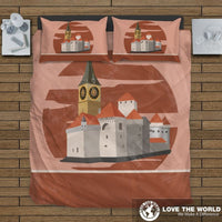 Vintage Switzerland Bedding Set RLT13 - Wonder Print Shop