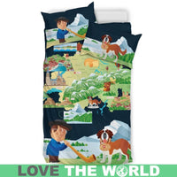 Switzerland Symbols Bedding Set RLT13 - Wonder Print Shop