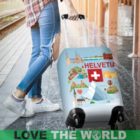 Switzerland Helvetia Luggage Cover RLT13 - Wonder Print Shop
