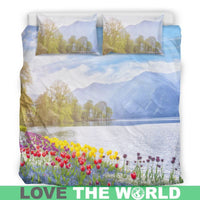 Lugano Switzerland Bedding Set RLT13 - Wonder Print Shop