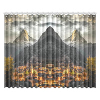 Zermatt Switzerland Window Curtain RLT13 - Wonder Print Shop