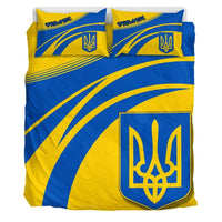 Ukraine Coat Of Arms Bedding Set Cricket RLT7 - Wonder Print Shop