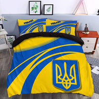 Ukraine Coat Of Arms Bedding Set Cricket RLT7 - Wonder Print Shop