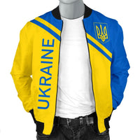 Ukraine Men's Bomber Jacket Curve Version RLT7 - Wonder Print Shop