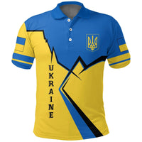 Ukraine Polo Shirt Lightning RLT7 - Wonder Print Shop