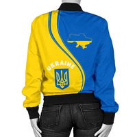 Ukraine Women's Bomber Jacket Generation RLT7 - Wonder Print Shop