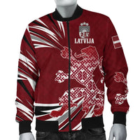 Latvia - The Latvian Lion Bomber Jacket RLT6 - Wonder Print Shop