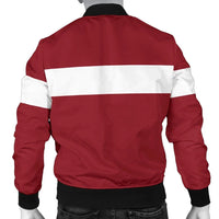 Latvia Men's Bomber Jacket Original Flag RLT6 - Wonder Print Shop