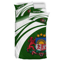 Latvia Coat Of Arms Bedding Set Cricket RLT6 - Wonder Print Shop