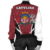 Latvia Bomber Active Women RLT6 - Wonder Print Shop