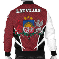 Latvia Bomber Active Men RLT6 - Wonder Print Shop