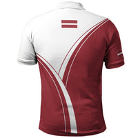 Latvia Polo Shirt Latvian Pride RLT6 - Wonder Print Shop