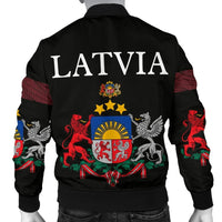 Latvia - United Men's Bomber Jacket RLT6 - Wonder Print Shop