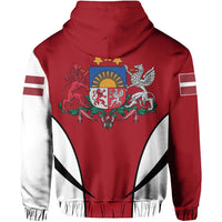 Latvija Latvia Active Hoodie RLT6 - Wonder Print Shop