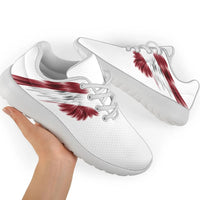 Latvia Sneakers Wings Flag Women's/Men's RLT6 - Wonder Print Shop