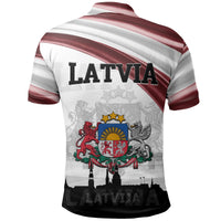 Latvia Polo Shirt Flag Latvija Riga RLT6 - Wonder Print Shop