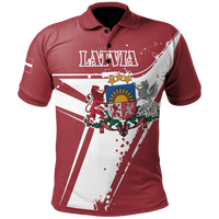 Latvia polo_shirt - Latvia Pride RLT6 - Wonder Print Shop