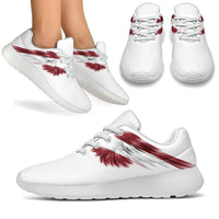 Latvia Sneakers Wings Flag Women's/Men's RLT6 - Wonder Print Shop