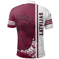 Latvia Polo Shirt Quarter Style RLT6 - Wonder Print Shop