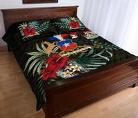 Chile Quilt Bed Set - Special Hibiscus RLT7 - Wonder Print Shop
