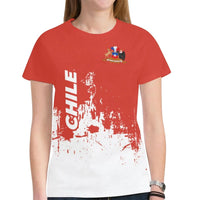Chile T Shirt Smudge Style RLT7 - Wonder Print Shop