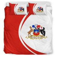 Chile Flag Coat Of Arms Bedding Set Circle RLT7 - Wonder Print Shop