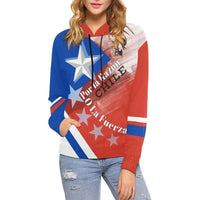 Chile Flag With Coat Of Arms Design Hoodie RLT7 - Wonder Print Shop