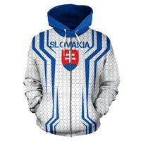 Slovakia Sport Edition Zipper Hoodie RLT13 - Wonder Print Shop
