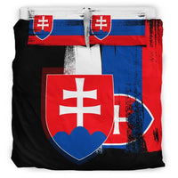 Slovakia Flag Bedding Set Flag Style RLT13 - Wonder Print Shop