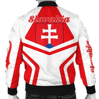 Slovakia Coat Of Arms Men Bomber Jacket My Style RLT13 - Wonder Print Shop