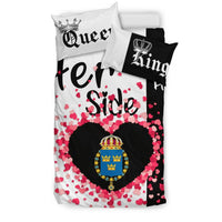 Sweden Bedding Set Couple King/Queen Her Side/His Side Ver.02 RLT7 - Wonder Print Shop