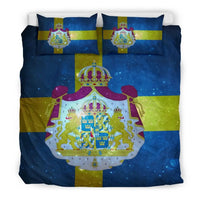 Sweden Flag Bedding Set RLT7 - Wonder Print Shop