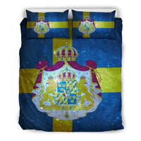 Sweden Flag Bedding Set RLT7 - Wonder Print Shop