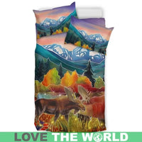 Sweden Moose Bedding Sets RLT7 - Wonder Print Shop