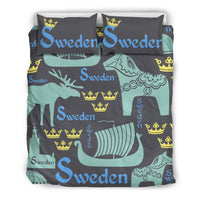 Sweden Things Bedding Set RLT7 - Wonder Print Shop
