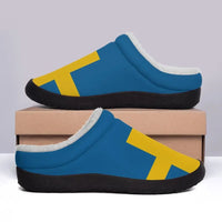 sweden-flag-fleeece-slipper-sweden-slippers