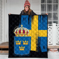 Sweden Flag Premium Quilt Flag Style RLT7 - Wonder Print Shop