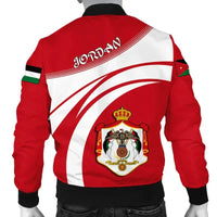 Jordan Coat Of Arms Men Bomber Jacket Sticket RLT8 - Wonder Print Shop