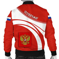 Russian Coat Of Arms Men Bomber Jacket Cricket RLT12 - Wonder Print Shop