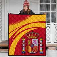Spain Coat Of Arms Premium Quilt Cricket RLT12 - Wonder Print Shop