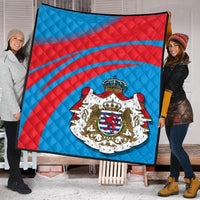 Luxembourg Coat Of Arms Premium Quilt Cricket RLT6 - Wonder Print Shop